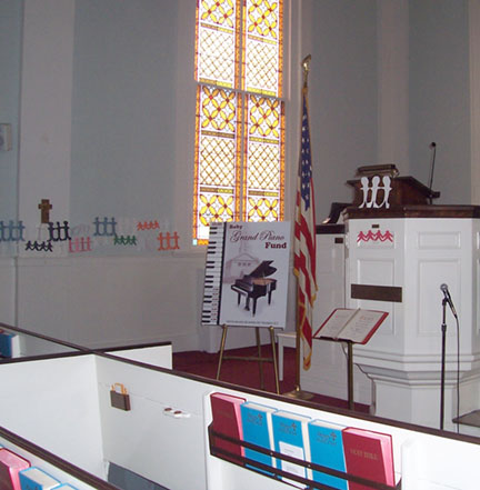 Church Fund Display